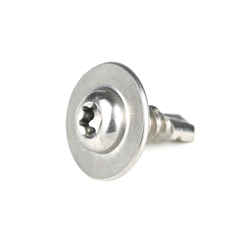 Electrical Appliances Stainless Steel Torx Self Drilling Screw with Round Head Washer