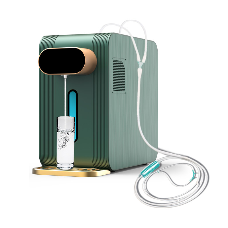 High Concentration Hydrogen Water Generator H2 Water Maker With Hot And Cold Water