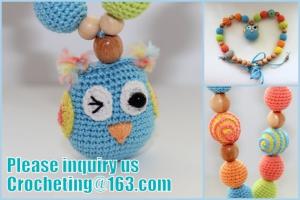 Wholesale Necklace with amigurumi toy, Nursing necklace,Breastfeeding necklace, crochet toy from china suppliers