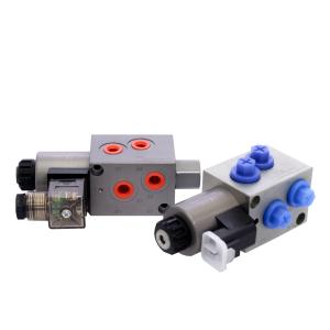 Wholesale On Off Solenoid Control Valve 6 Way 2 Position Hydraulic Electric Valve from china suppliers