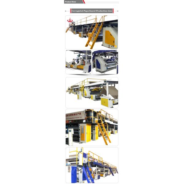 High Speed 3 5 Layer Corrugated Cardboard Production Line