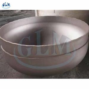 Wholesale Q345R 10000mm Pressure Vessel Dished Head Dish End Forming ASME Standard from china suppliers
