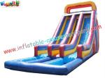 Custom SUMMER Amusement Park Outdoor Adult Water Inflatable Slide 14L x 5.5W x