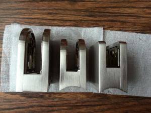 Wholesale Satin 12.76mm 45*63mm Stainless Steel Glass Brackets from china suppliers