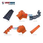 ASA Colored Corrugated Roofing Tile Making Machine , PVC Roof Tile Machine