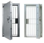 Height 2500mm Depth 300mm Bank Vault Door Corrosion Resistance