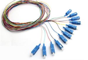 Wholesale SC APC Fiber Optic Pigtail 0.9mm G657A2 LSZH LC FC ST Pre Terminated from china suppliers