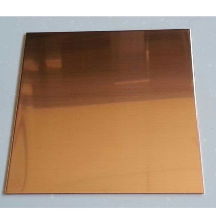Red Pure Copper Sheet Coil Plate 4mm C1100 1000*2000mm