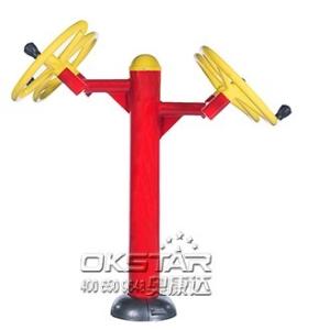 Wholesale Outdoor Fitness Equipments-ST Outdoor fitness equipment Tai Chi Wheels outdoor exercise equipment from china suppliers