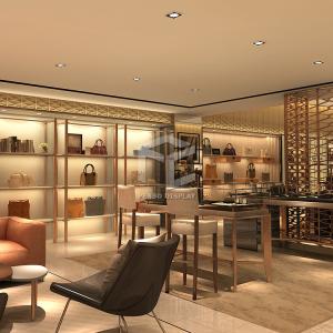Wholesale Laminate Metal Bag Display Shelf For Store Furniture from china suppliers