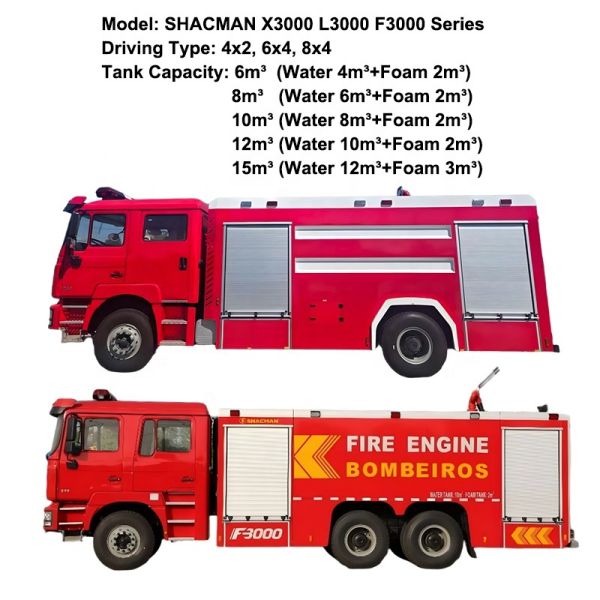 Diesel Engine Foriest Fire Truck 12000Kg Electric Fire Extinguishing Vehicle