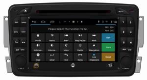 Wholesale Ouchuangbo android 4.4 car stereo dvd gps navigaton Mercedes W203 support BT Aux 3G WIFI from china suppliers