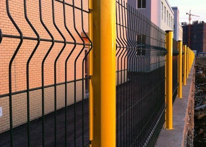 Galvanized Steel 3D Welded Mesh Fencing Panel For Road Guardrail