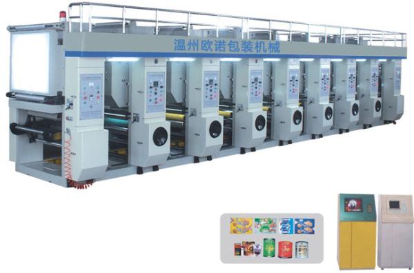 shopping bag Rotogravure Printing Machine for BOPP / PET / PE film label
