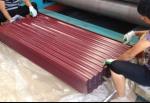 Customized PRE-PAINTED Corrugated steel Roof Sheets for building adornment