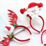 Lovely Christmas Plush Hairband Headband Hairpin For Playing