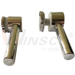 Wholesale SS 304 316 Mirror Satin 32mmx12.7mmx70mm Inox Glass Clip 1'' X 1/2'' Stainless Steel Glass Holder With Tube from china suppliers