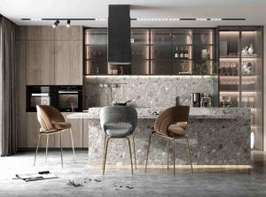 Wholesale Linear Style E1 E0 Environment Standard Kitchen Room Cabinets Furniture from china suppliers