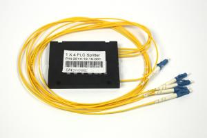 Wholesale ABS 1 x 4 LC UPC SM Fiber Optic PLC Splitter G657A1 2.0mm LSZH Fiber Cable from china suppliers