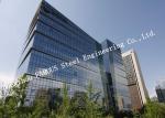 Aluminum Frame Insulation Double Glass Curtain Wall For Commercial Office