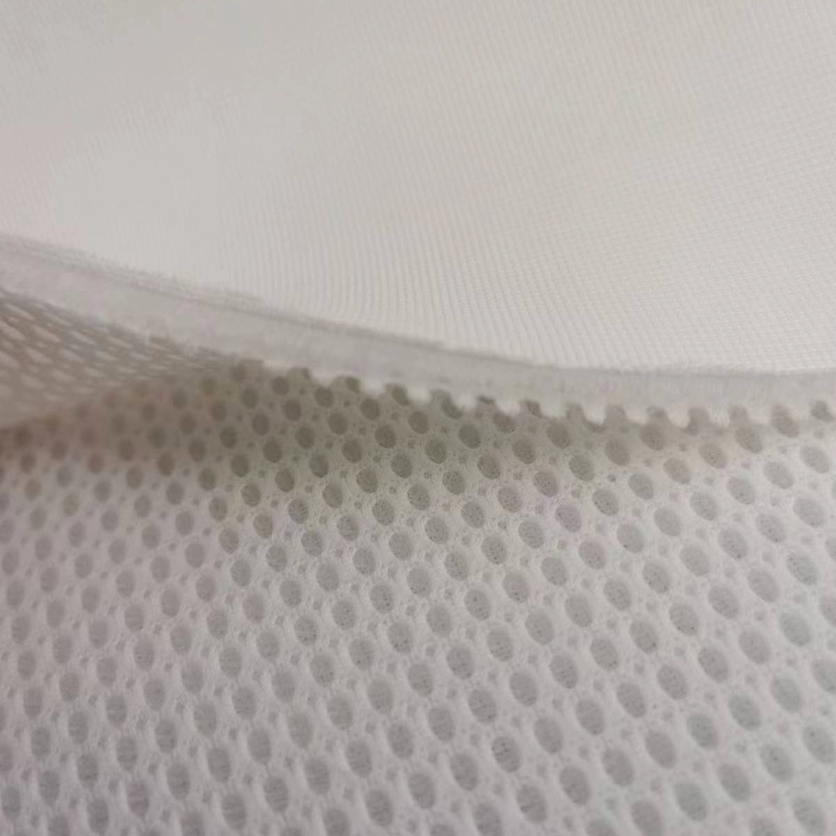 3d Warp Knitting Breathable Polyester Mesh Fabric 3mm 280gsm For Unisex