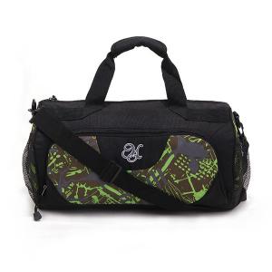Wholesale Black Mens Weekend Travel Bag With Removable Shoulder Strap , Gymnastics Bag from china suppliers