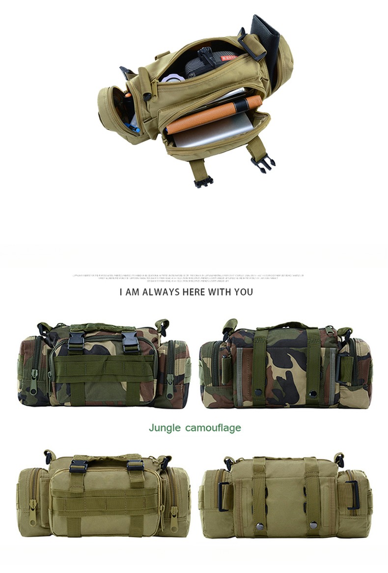 5L Capacity Outdoor Portable Waterproof Waist Bag for Hiking and Travel
