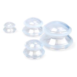 Wholesale 4pcs Silicone Vacuum Suction Cups Anti Cellulite For Joint Muscle Pain Relief from china suppliers