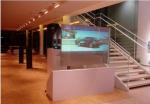 High Resolution Adhesive Rear Projection Film For Glass , 3D Holographic