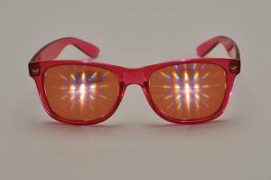 Wholesale PVC Laser Lenses 3D Fireworks Glasses For Celebration And Festival from china suppliers
