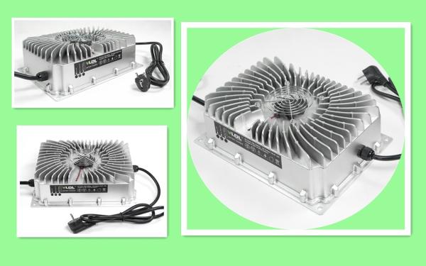 Automatic Cut - Off Water Resistant Battery Charger 48V 20A Fully Sealed