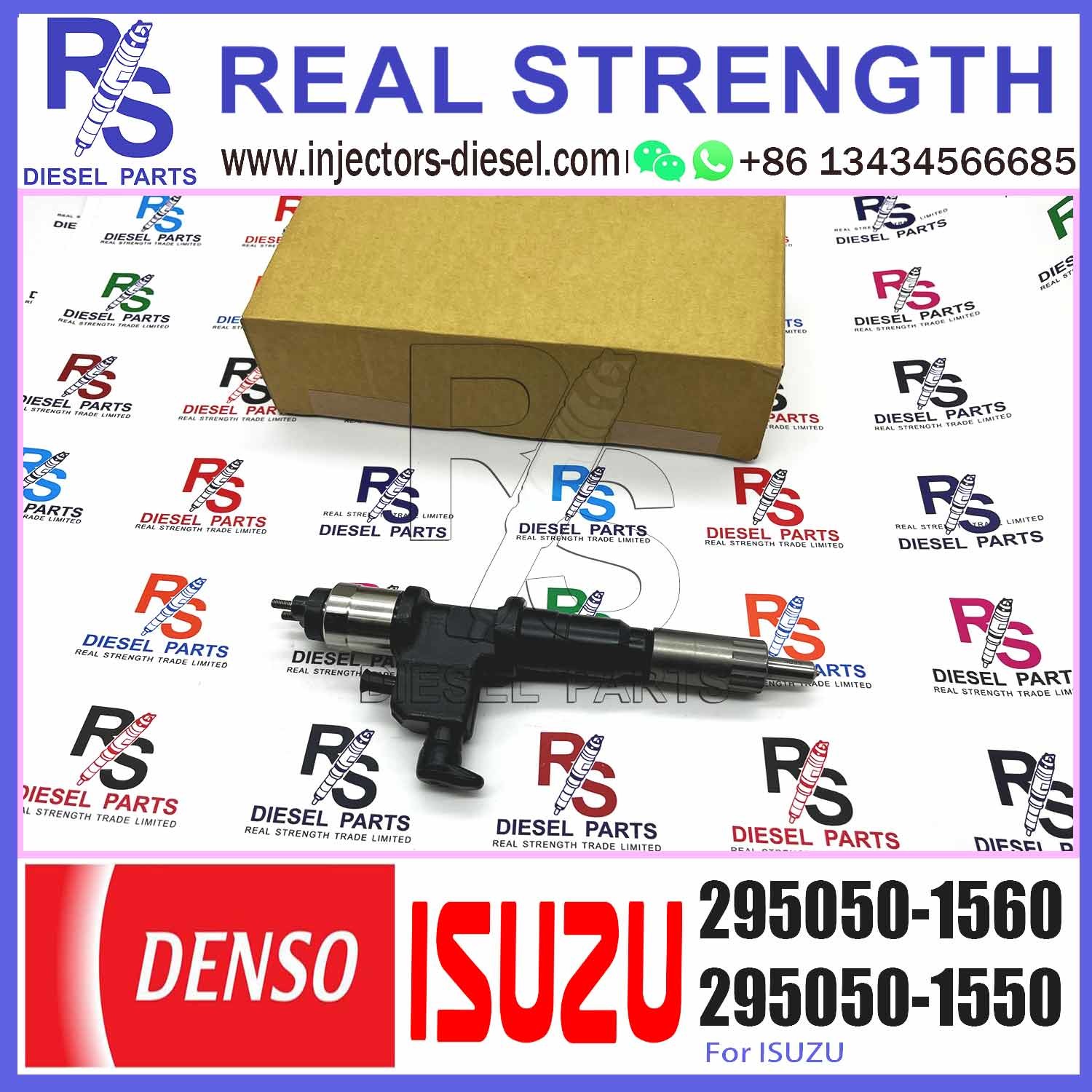 High Quality Common Rail Injector 8-98259287-0 295050-1560 for 6WF1 6WG1 Diesel Nozzle Assembly