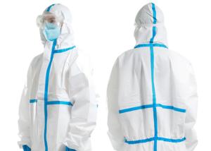 Wholesale Polypropylene High Risk Safety Nonwoven Workwear Chemical Industrial Protective from china suppliers