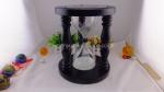 Kids Wooden Hourglass Stool Size Customized ISO9001 Approved