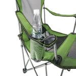 Steel Pipe 600D Fabric Bearing Folding Director Chair Portable Stowable