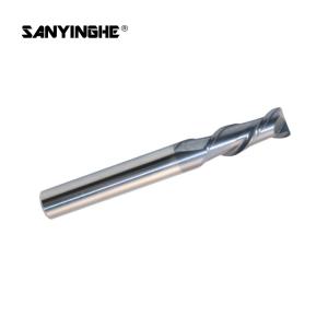 Wholesale HRC65 6mm Tungsten Carbide Cutting Tool 2 Flute Carbide End Mill from china suppliers