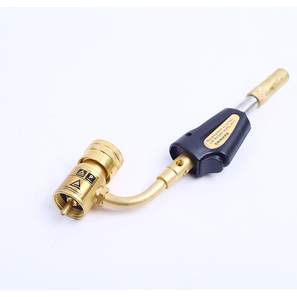 Auto Ignition Mapp/Propane Gas Torch with Trigger Start and Adjustable Swirl Flame