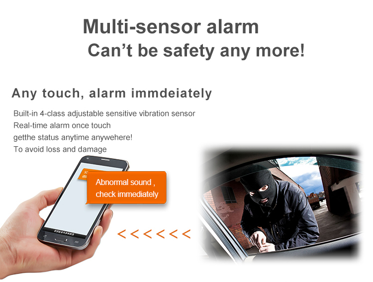 Wireless gprs/gsm smart door alarm tracker with microphone voice monitoring rf-v13