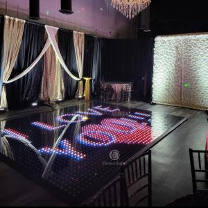 Wholesale RGB LED Video Digital Screen Dance Floor Stage lights Panels for Disco Party Wedding Night Club from china suppliers