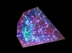 LED diamond-shaped light tree hanging light outdoor waterproofing scenic spots