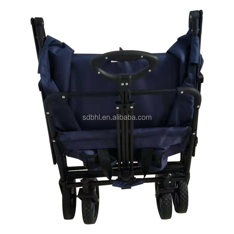 300LBS Capacity Heavy Duty Collapsible Folding Outdoor Wagon Cart for Camping and Garden