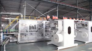 Wholesale Remote Maintenance 500PPM 42m Length Baby Diaper Machinery from china suppliers