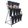 Buy cheap Factory Customized Color Size Florist Shelf Flower Bucket Display Stand Flower from wholesalers