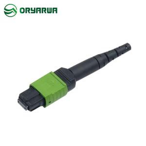 Wholesale Green 3.0mm Multimode MPO Fiber Connector Female For FTTX 100G SFP from china suppliers
