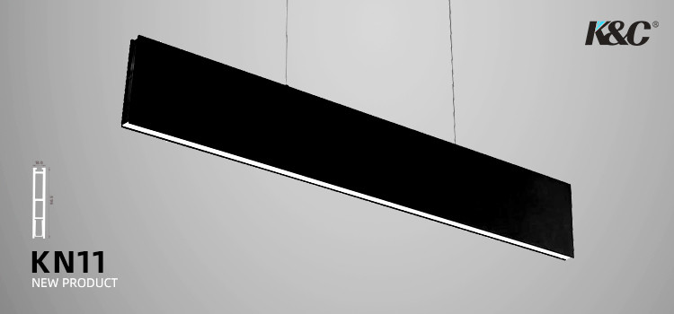 OEM 18*96.5mm Suspended LED Aluminium Profile Slim 6063 T5 alloy Body