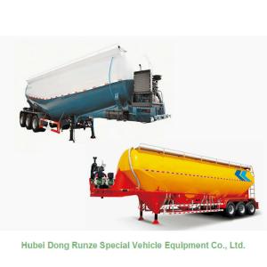 Wholesale 2/3 Axle Cement Bulker Trailer For Transportation , Cement Silo Semi Trailer 50-70cbm from china suppliers