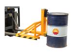 DG100C Single Black Eagle Grip Heavy Duty Forklift Mounted Plastic Drum Grabber