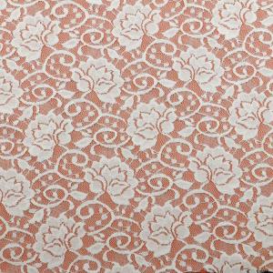 Wholesale Garment Accessories Diy Stretch French Lace Fabric Black / Ivory Color from china suppliers