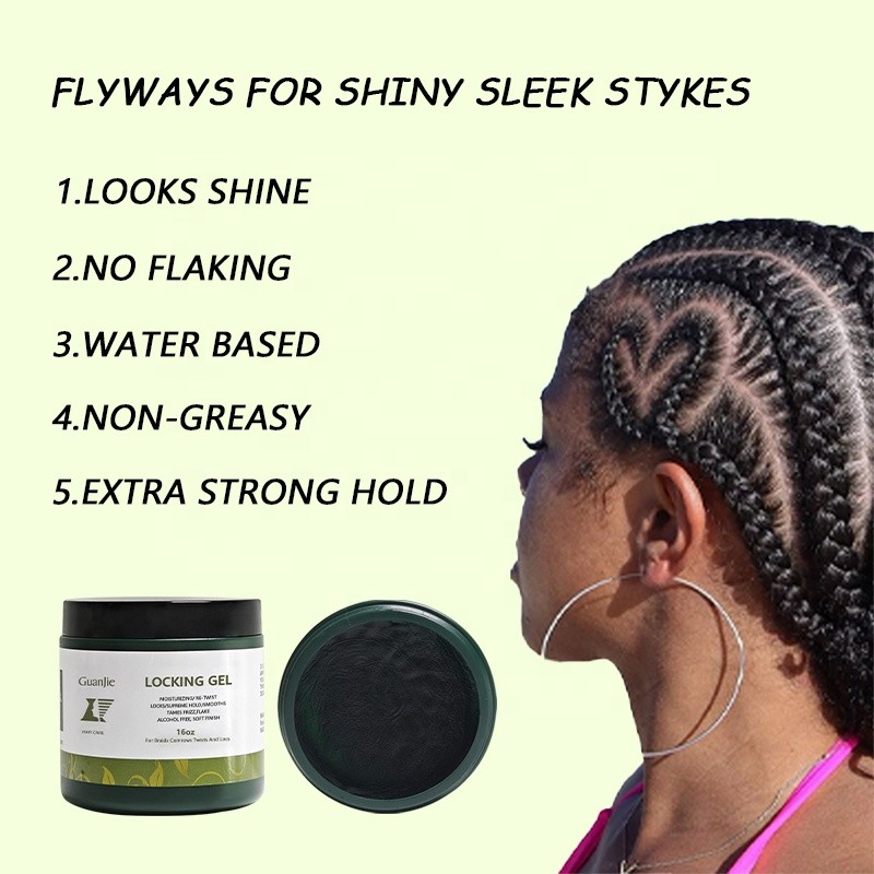Braiding Gel Private Labeling Edge Control Private Label Hair Gel For Women Professional Twist And Lock Gel