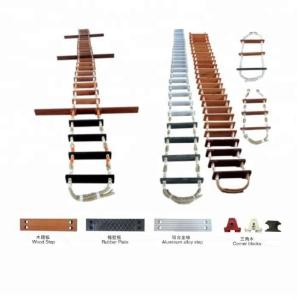 Wholesale Professional Liferaft Embarkation Ladder Various Steps Material FZST / E from china suppliers